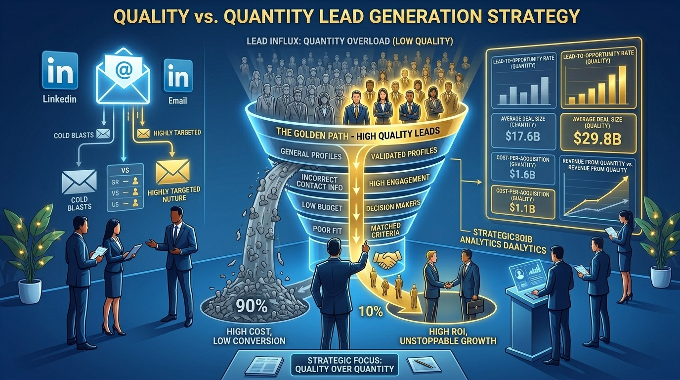 Why Quality Leads Matter More Than Quantity in B2B Marketing